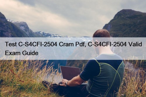 Test C-S4CFI-2504 Cram Pdf, C-S4CFI-2504 Valid Exam Guide